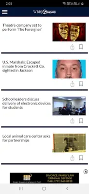 WBBJ 7 Eyewitness News android App screenshot 2